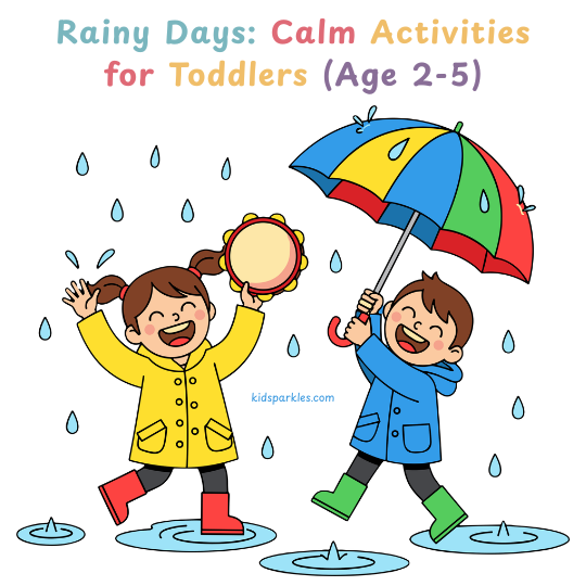 kidsparkles toddler activities rainy days