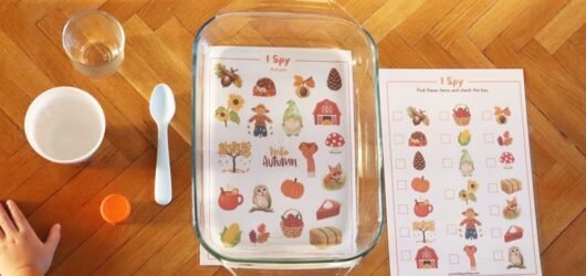 I Spy Autumn Activity for Toddlers (2-6)
